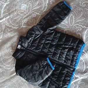 Baby GAP puffer jacket, color black, size 18-24 months
